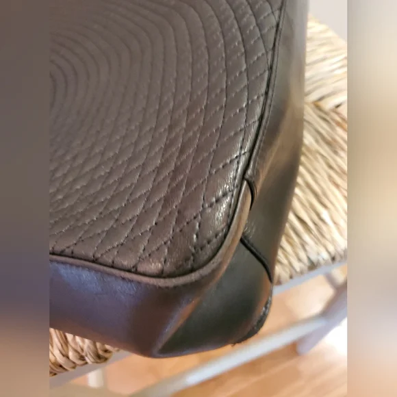 Bally Quilted Chain BlackTote Bag - Picture 12 of 12